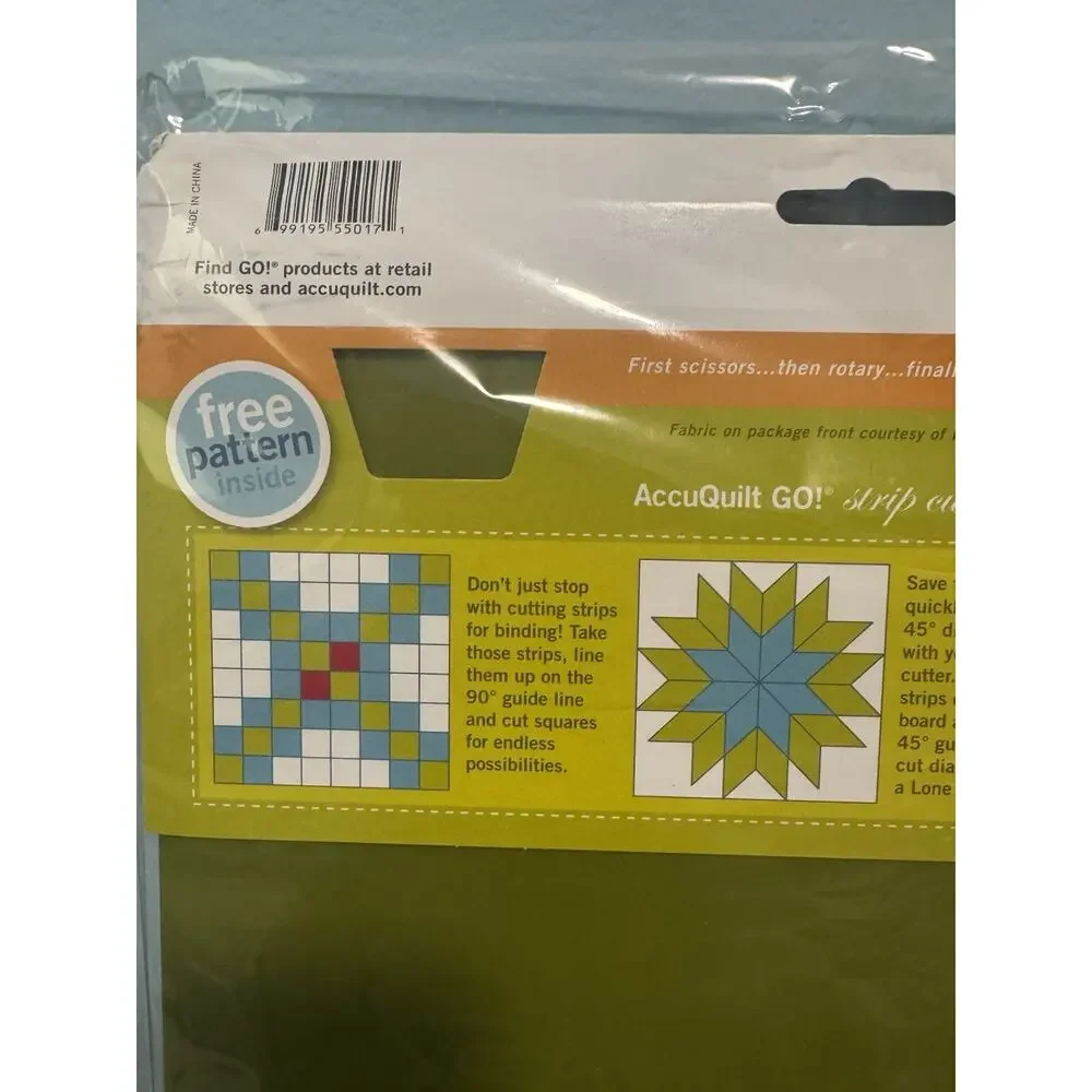 Accuquilt Go Fabric Cutting Die Strip cutter 2 1/2